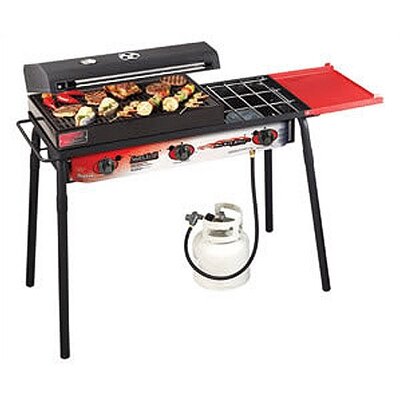 Camping grill gass